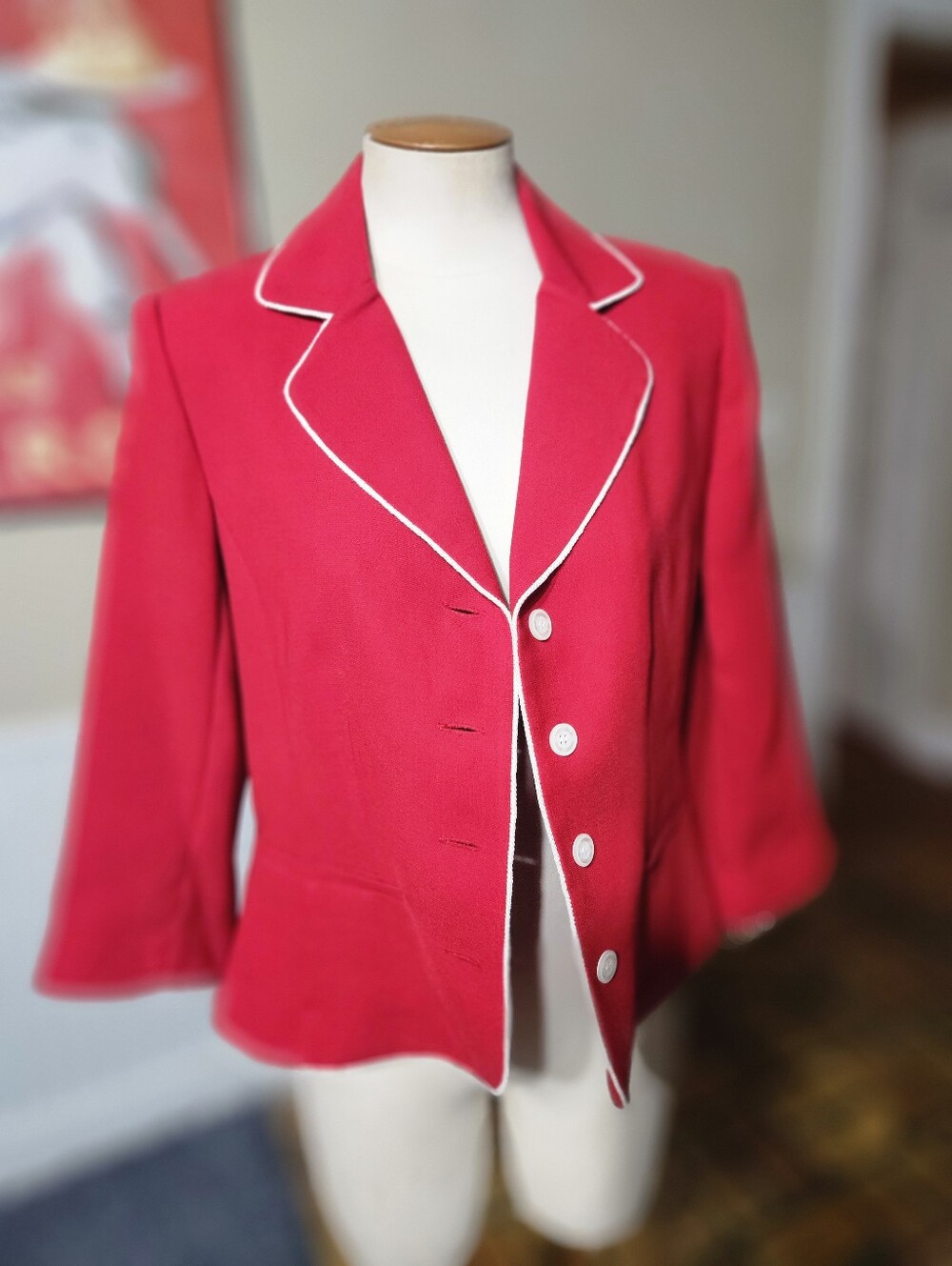 Studio 1 Four Button Blazer Size 10